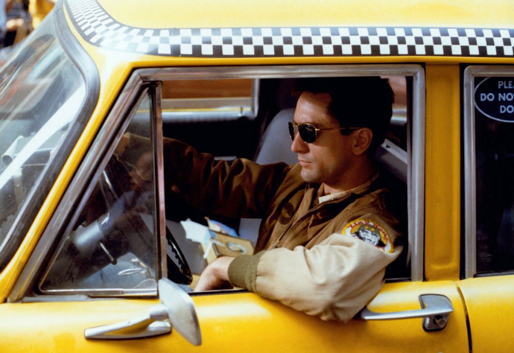 Taxi driver, directed by Martin Scorsese, 1976 